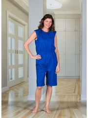 Rip Resistant Sleeveless Bodysuit with Short Legs - Daywear