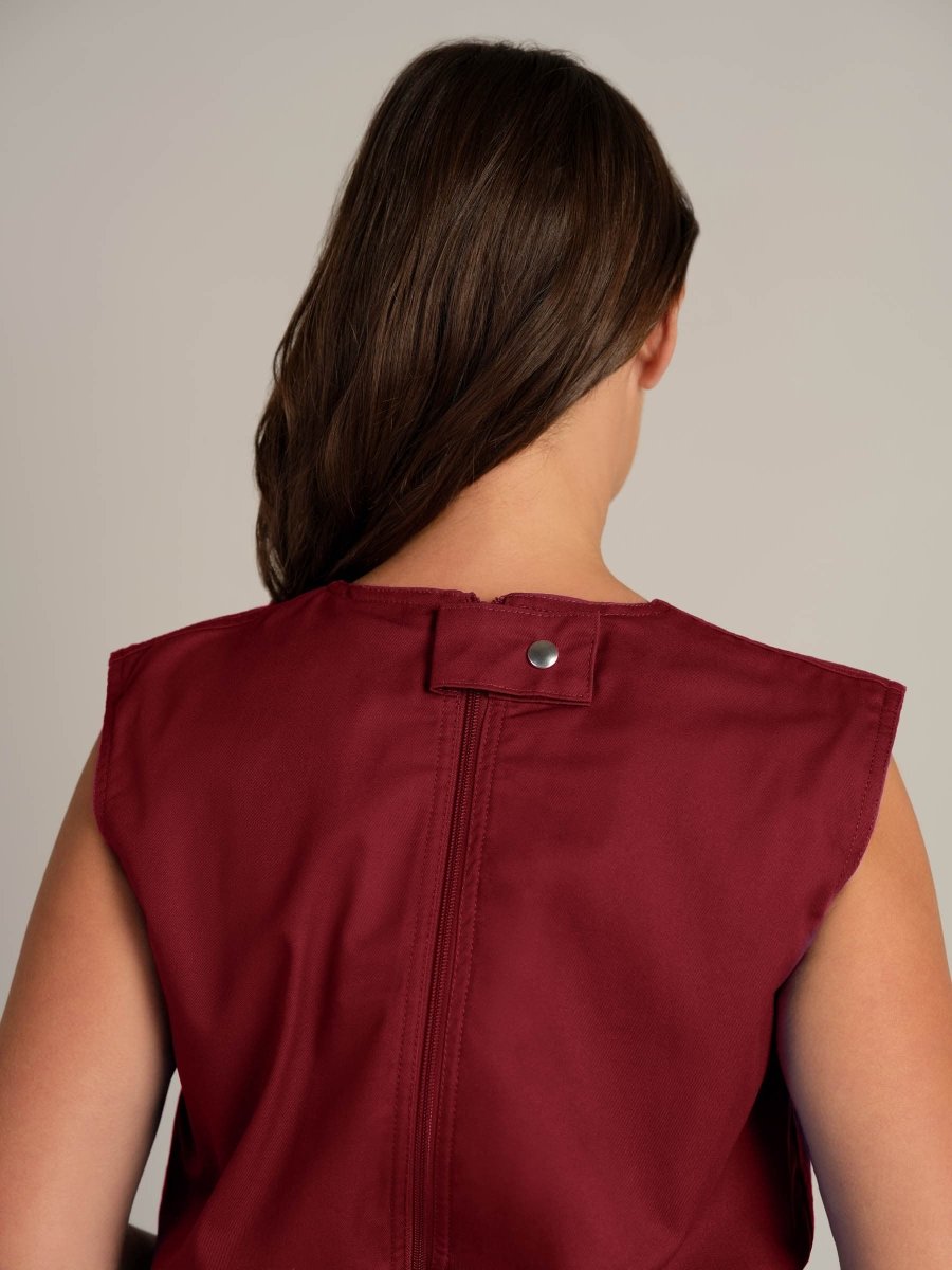 Rip Resistant Sleeveless Bodysuit with Short Legs - Daywear