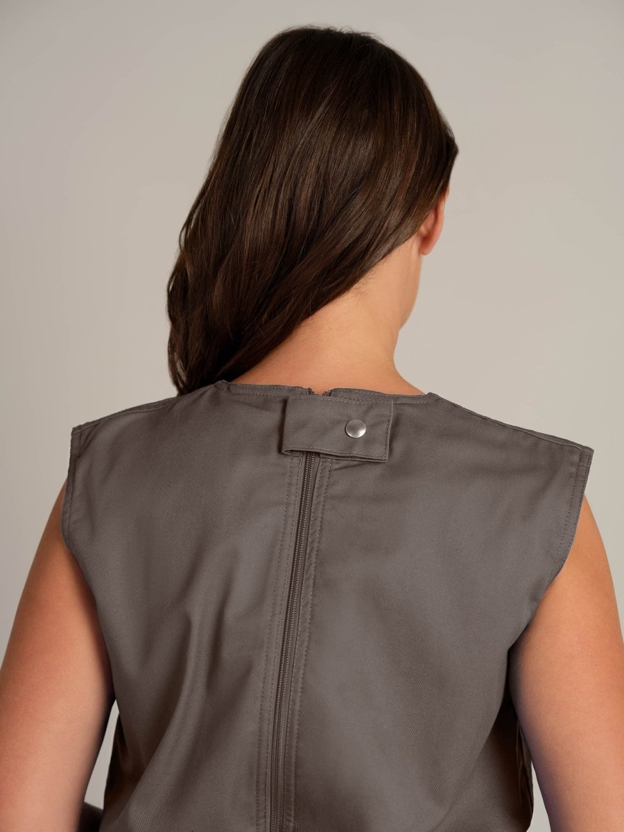 Rip Resistant Sleeveless Bodysuit with Short Legs - Daywear