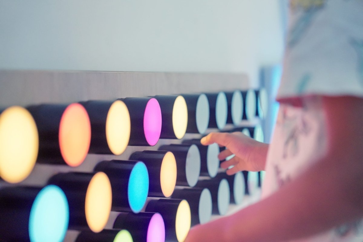 Rotating Colour Spectrum Light Panel - Sensory Equipment