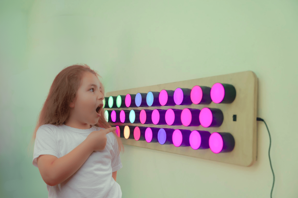 Rotating Colour Spectrum Light Panel - Sensory Equipment