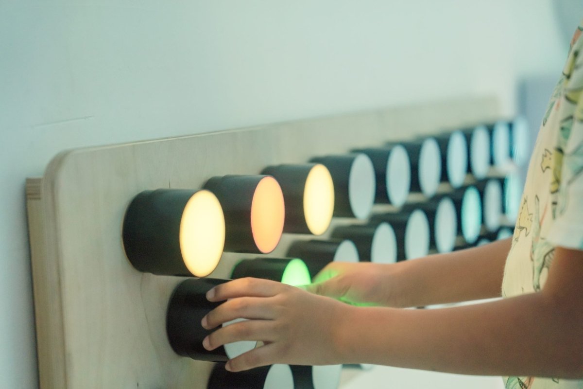 Rotating Colour Spectrum Light Panel - Sensory Equipment