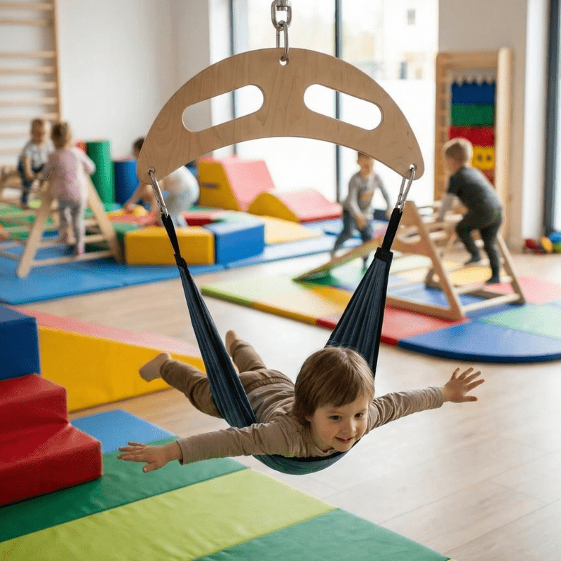Sensory Integration Frog Swing (80 x 30 x 110cm, 80kg Max) - Sensory Equipment