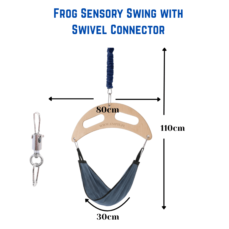 Sensory Integration Frog Swing (80 x 30 x 110cm, 80kg Max) - Sensory Equipment