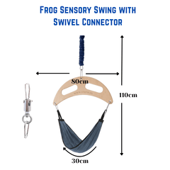 Sensory Integration Frog Swing (80 x 30 x 110cm, 80kg Max) - Sensory Equipment