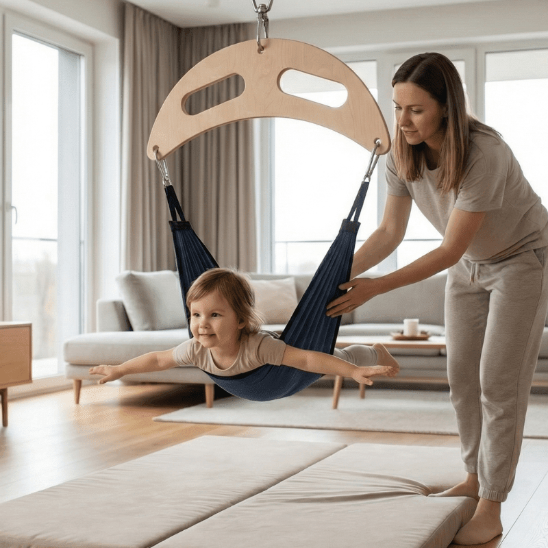 Sensory Integration Frog Swing (80 x 30 x 110cm, 80kg Max) - Sensory Equipment