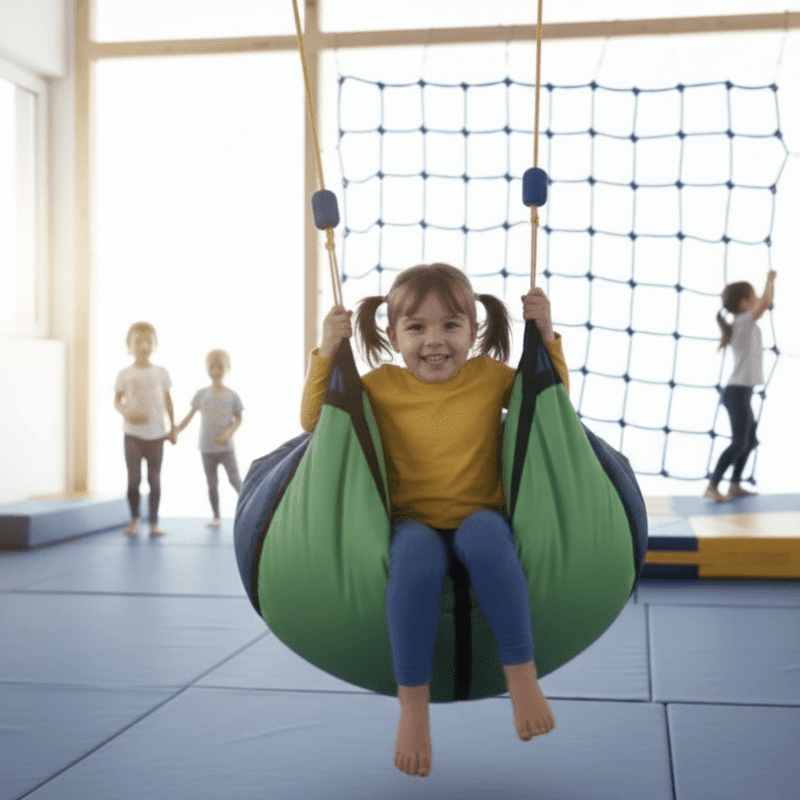 Sensory Integration Pear Beanbag Swing (80cm, 90kg Max) - Sensory Equipment