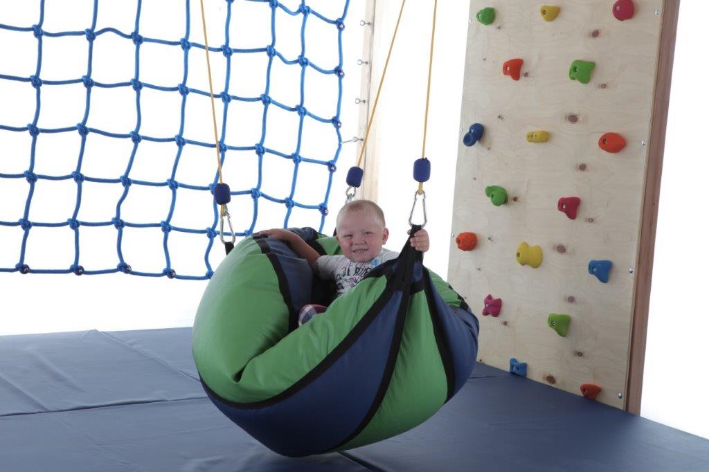 Sensory Integration Pear Beanbag Swing (80cm, 90kg Max) - Sensory Equipment