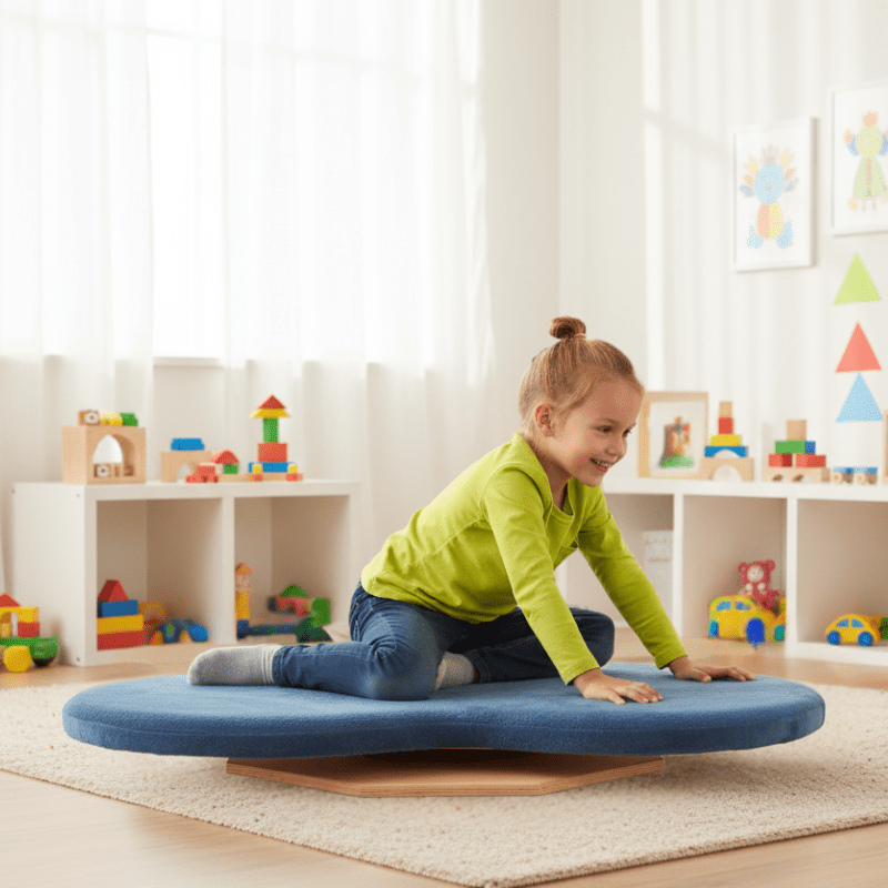 Sensory Integration Rotating Skateboard - Sensory Equipment