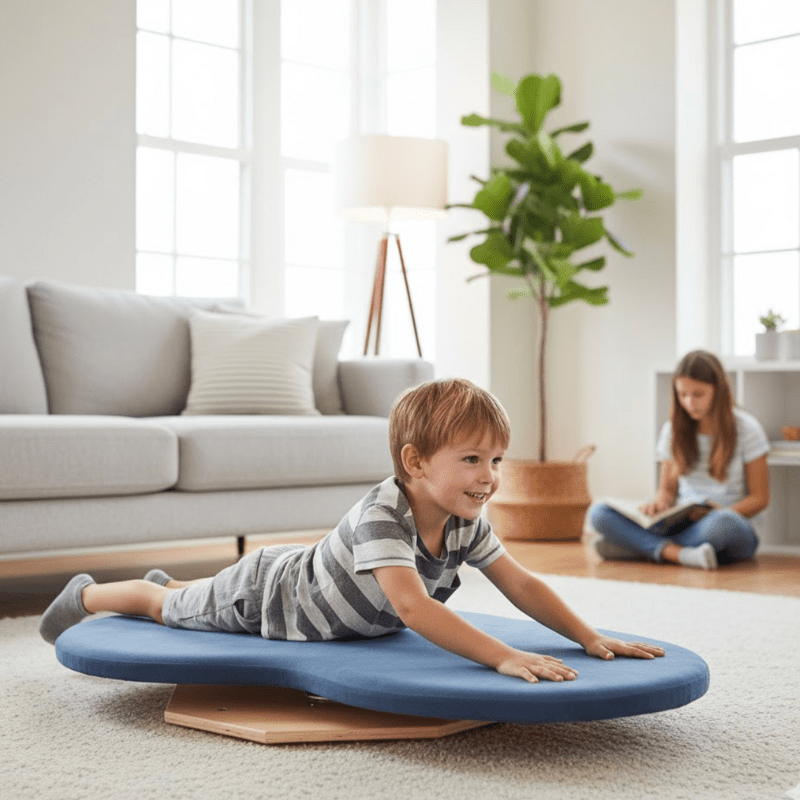 Sensory Integration Rotating Skateboard - Sensory Equipment