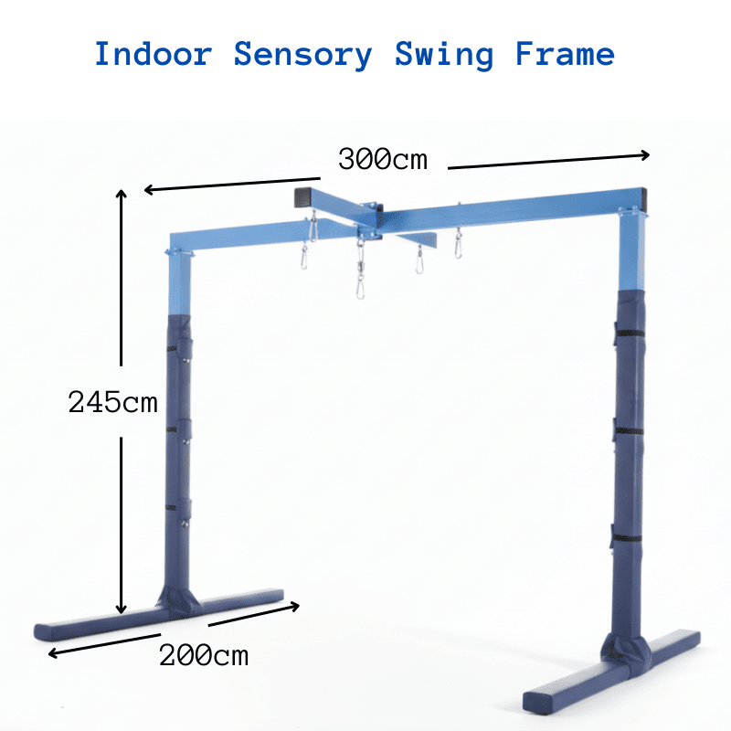 Sensory Integration Steel Swing Frame (2.45m, 150kg Max) - Sensory Equipment