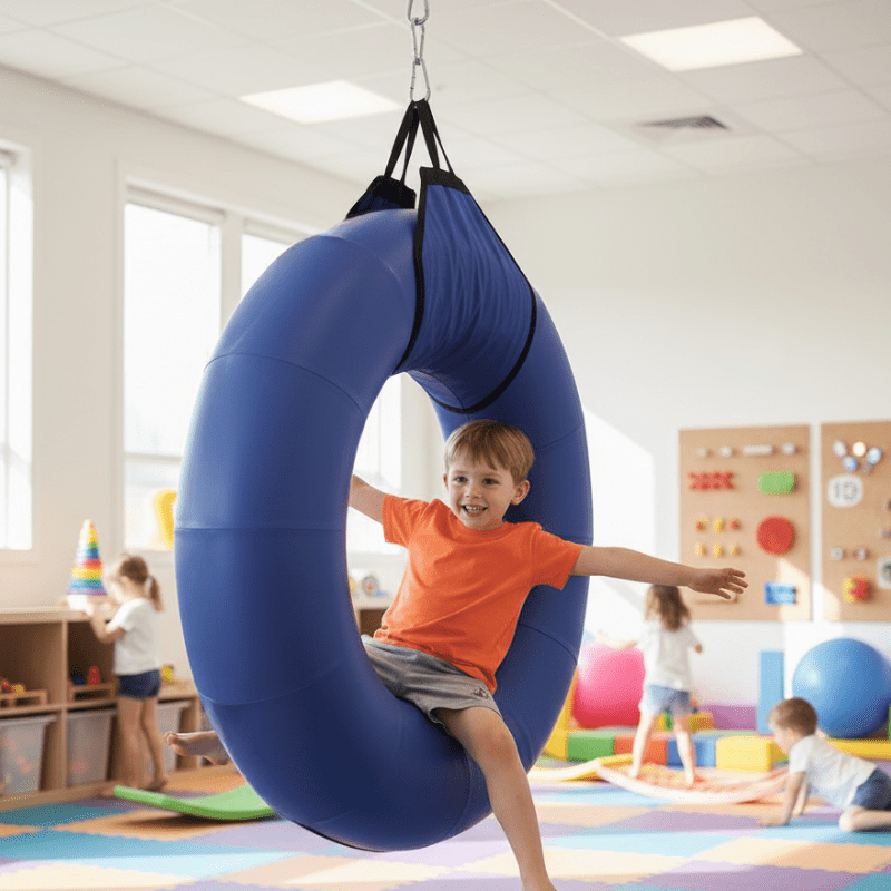 Sensory Integration Tyre Swing (140cm, 90kg Max) - Sensory Equipment