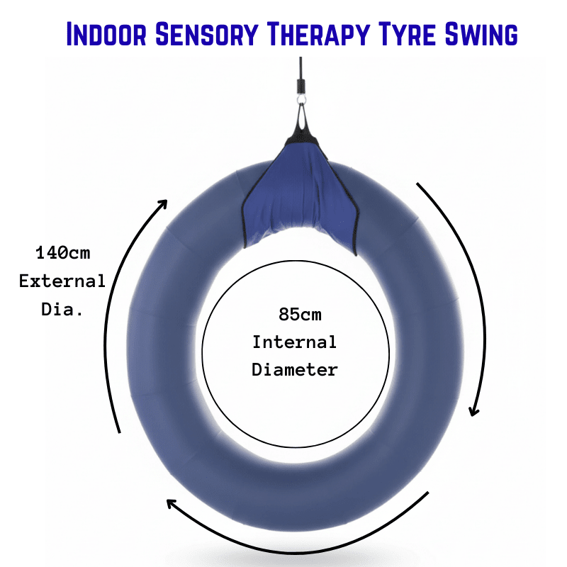 Sensory Integration Tyre Swing (140cm, 90kg Max) - Sensory Equipment