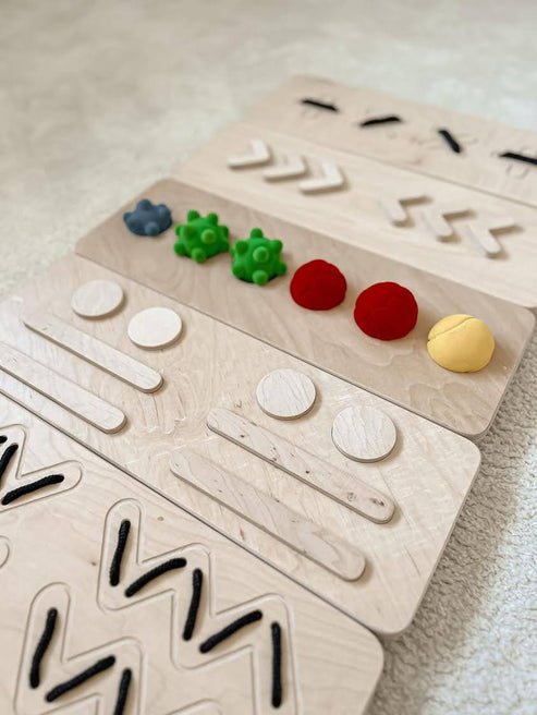 Sensory Path Five Unique Panels - Good Wood - Sensory Toys