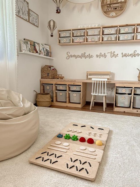 Sensory Path Five Unique Panels - Good Wood - Sensory Toys