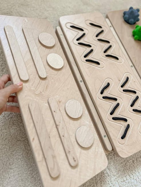 Sensory Path Five Unique Panels - Good Wood - Sensory Toys