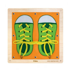 Set of 4 Dressing and Zipping Wall Mount Boards - Sensory Toys