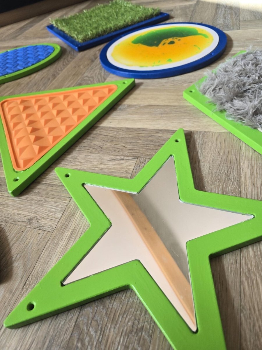 Set of 9 Tactile Shapes - Sensory Equipment