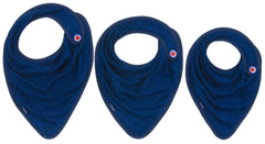 Side Fastening Bamboo Towelling Kerchief Dribble Bib - Bibs & Neckerchiefs