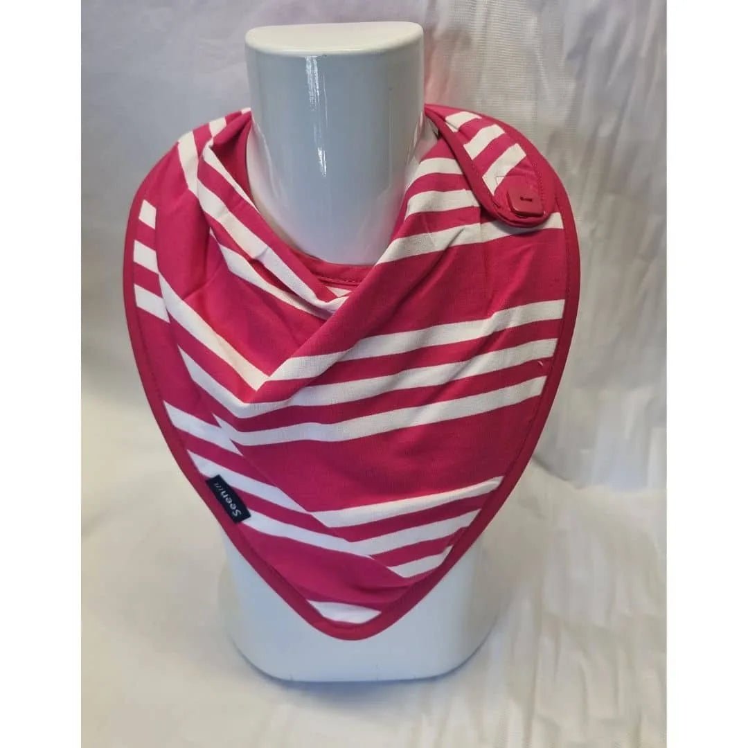 Side Fastening Print Kerchiefs - Bibs & Neckerchiefs