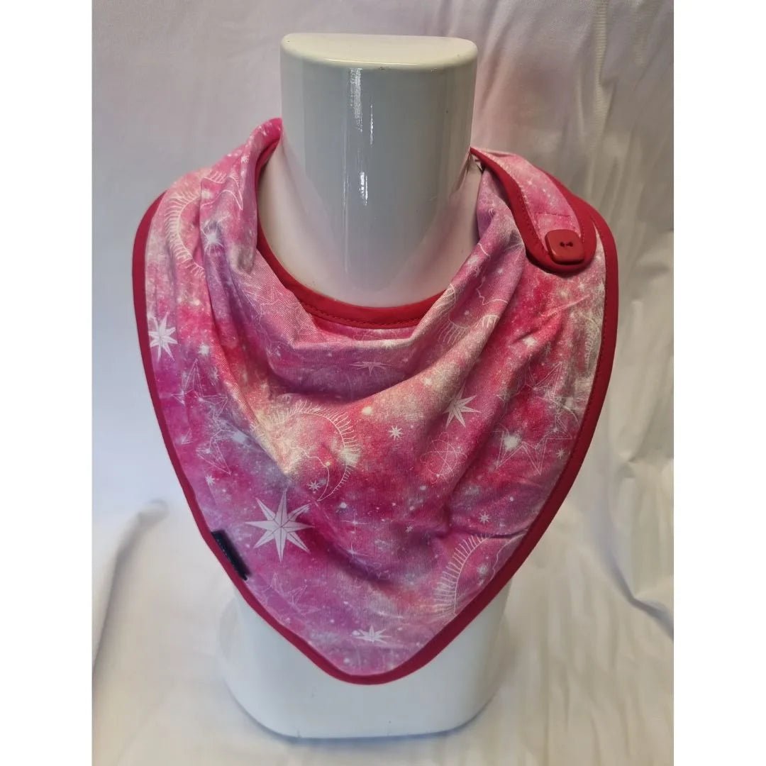 Side Fastening Print Kerchiefs - Bibs & Neckerchiefs