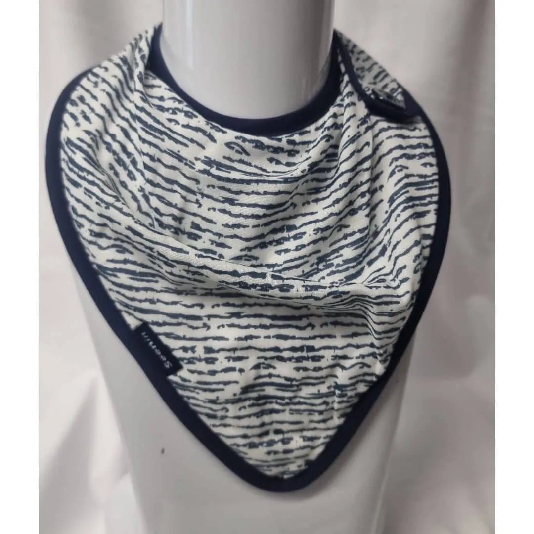 Side Fastening Print Kerchiefs - Bibs & Neckerchiefs