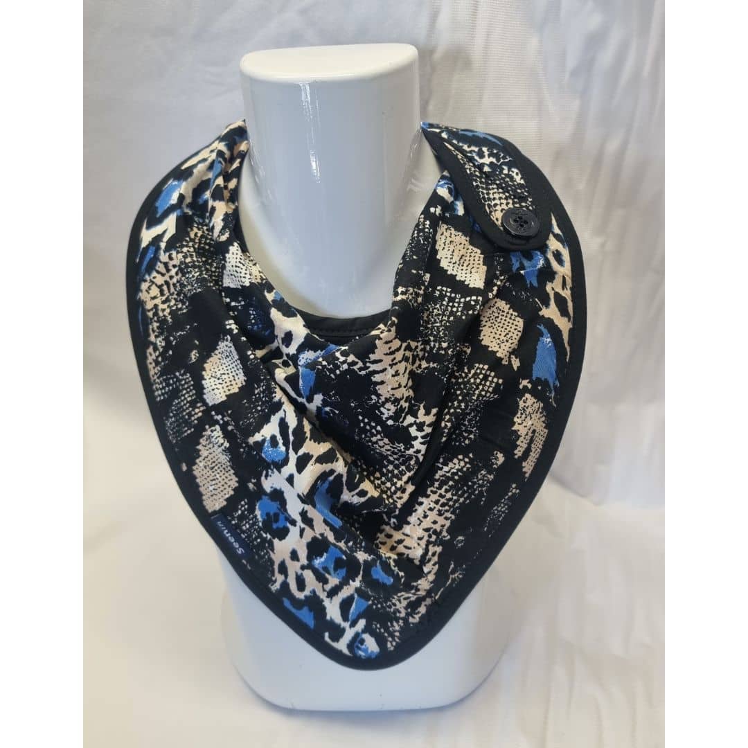 Side Fastening Print Kerchiefs - Bibs & Neckerchiefs