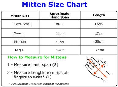 Side Opening Fleece Mittens - Wheelchair Clothing