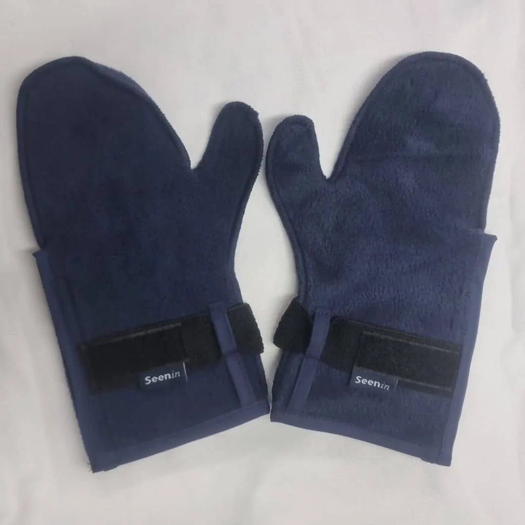 Side Opening Fleece Mittens - Wheelchair Clothing