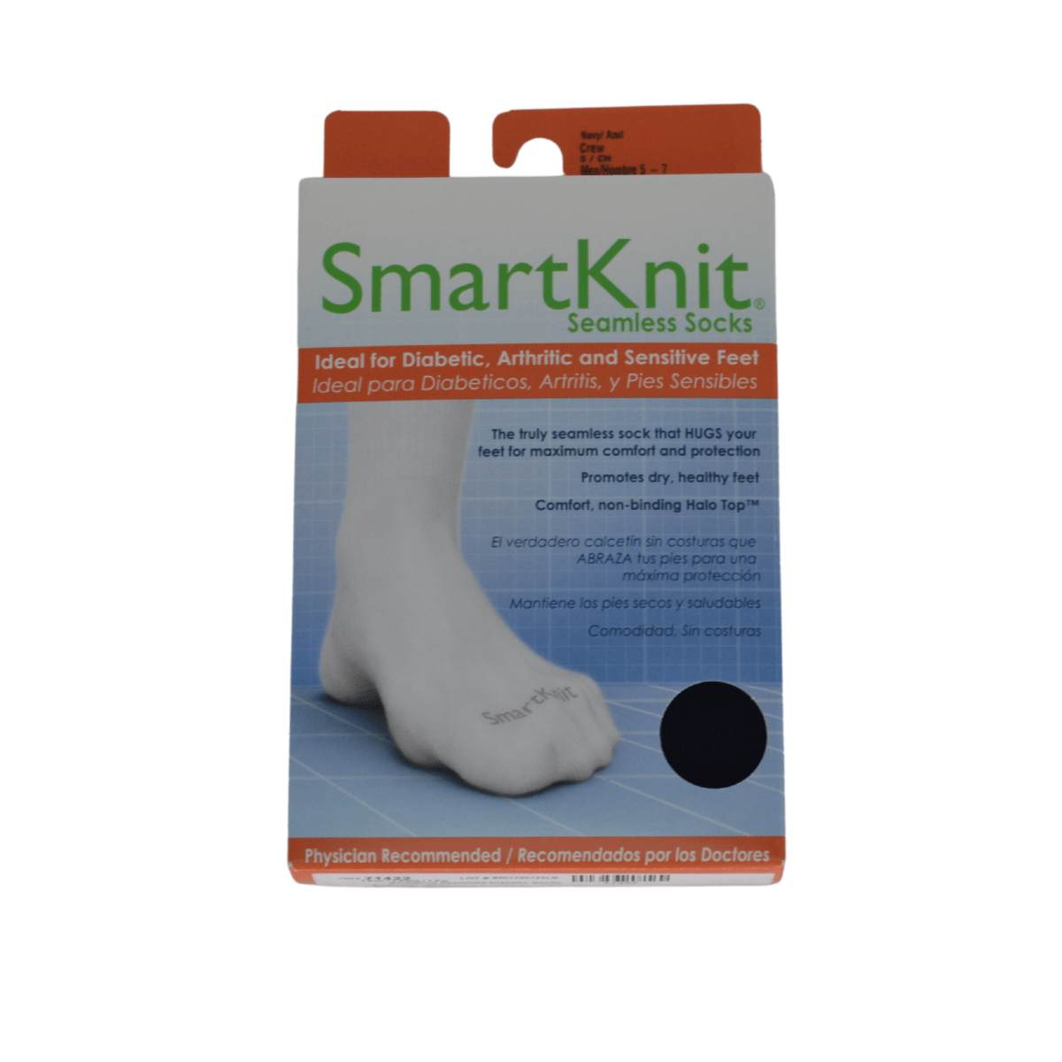 SmartKnit - Adult Seamless Sensitivity Socks - Crew - Socks