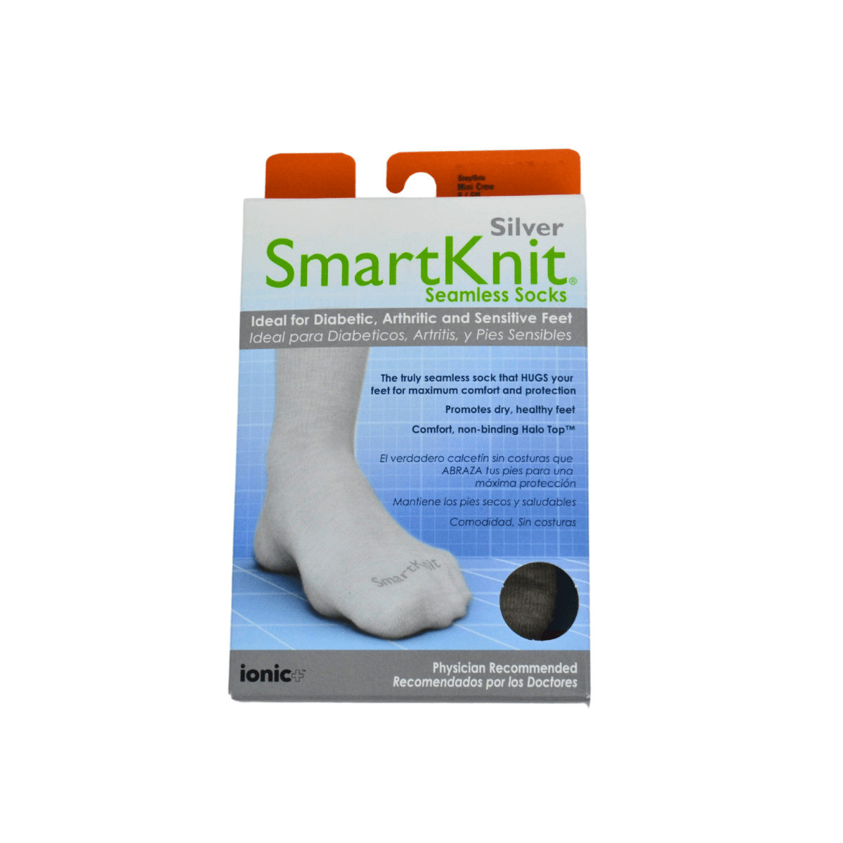 SmartKnit - Adult Seamless Sensitivity Socks - Mini Crew - Socks