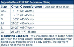 SmartKnitKIDS - Seamless Compresso-T Tube (No sleeves or straps) - Compression Wear