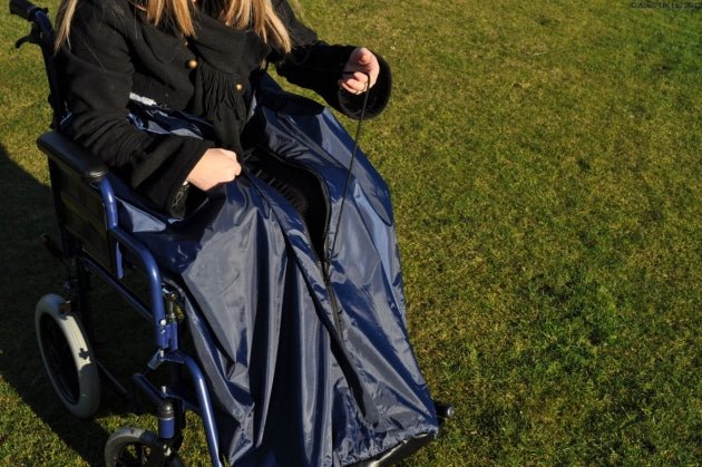 Splash Wheelchair Cosy (Waterproof Lined Leg Cover) - Wheelchair Clothing