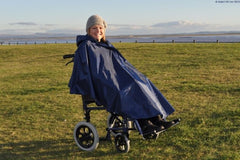 Splash Wheelchair Poncho (Unlined) - Wheelchair Clothing