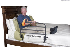Stander 30" Safety Bed Rail with Fold - Down Support - Care & Safety