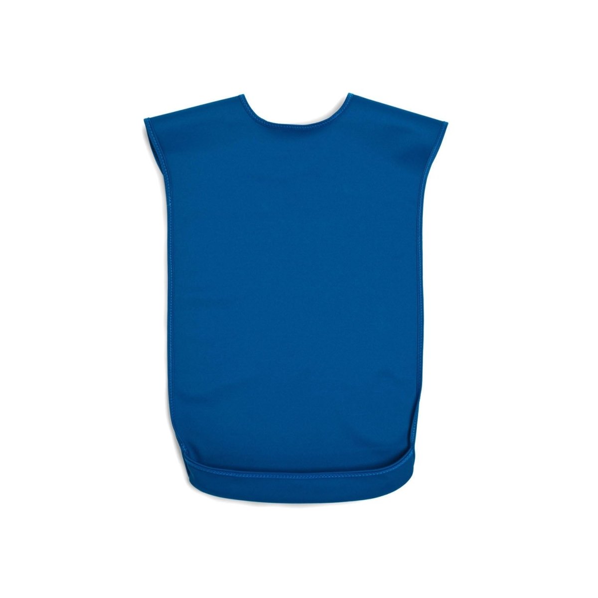 Tabard style adult bib - Small Blue - Health Care