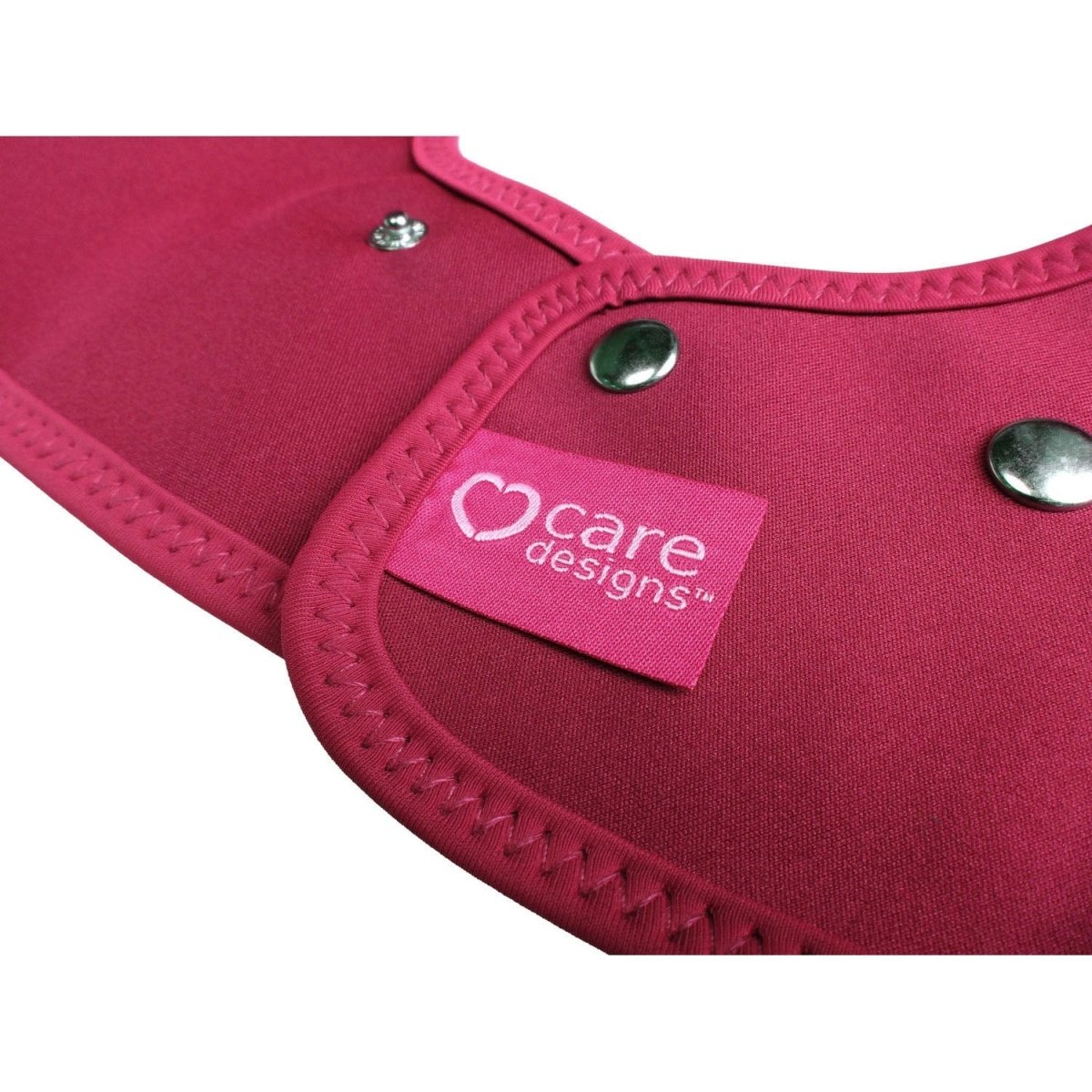 Tabard style adult bib - Small Burgundy - Health Care