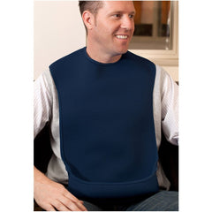 Tabard style adult bib - Small Navy - Health Care