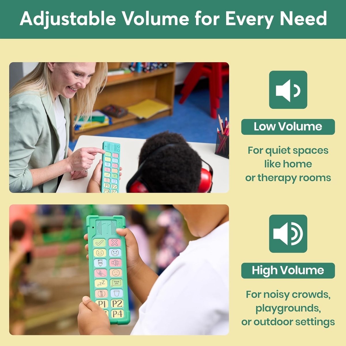 Talkaroo AAC Autism Sensory Equipment - AAC Communication Device - Learning Resource