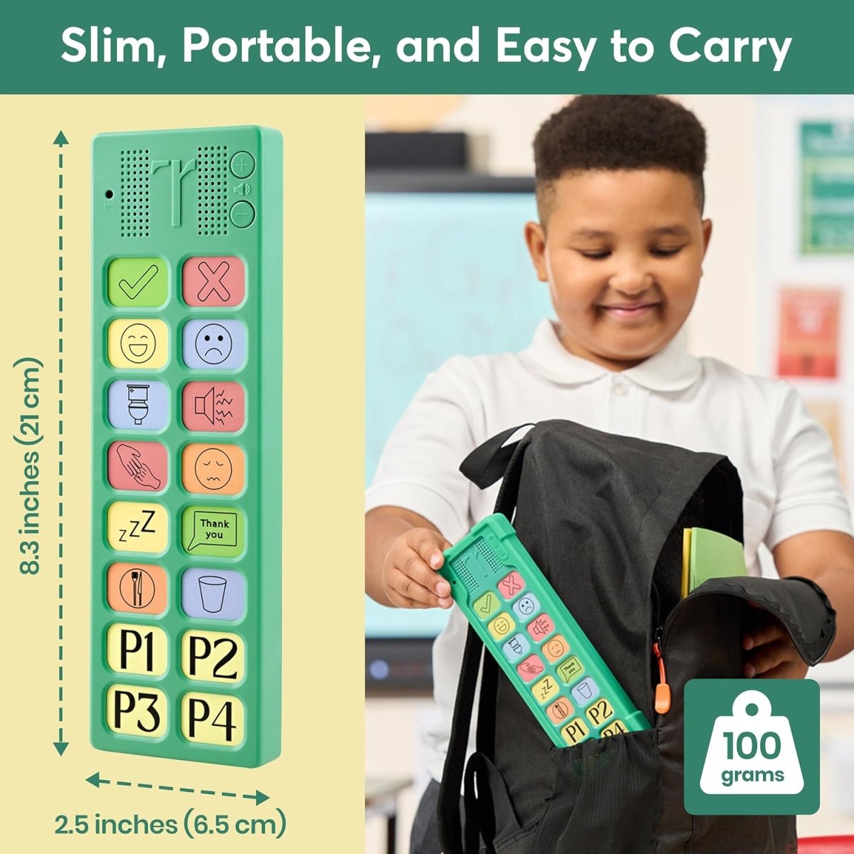 Talkaroo AAC Autism Sensory Equipment - AAC Communication Device - Learning Resource