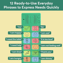 Talkaroo AAC Autism Sensory Equipment - AAC Communication Device - Learning Resource