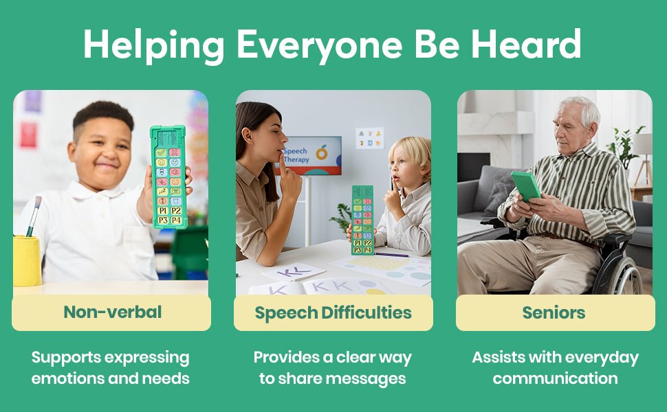 Talkaroo AAC Autism Sensory Equipment - AAC Communication Device - Learning Resource