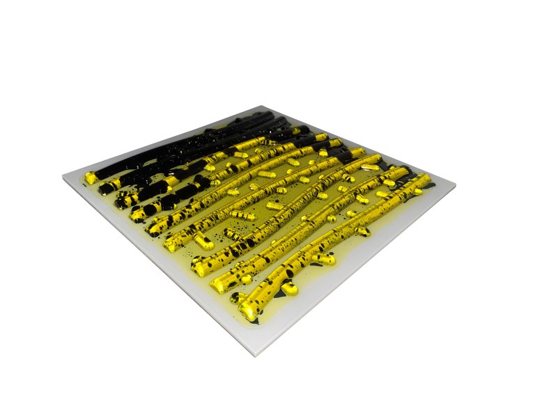Textured Massage Liquid Sensory Tiles Set of 6 30cm - Sensory Equipment