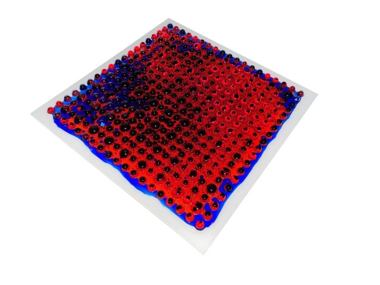 Textured Massage Liquid Sensory Tiles Set of 6 30cm - Sensory Equipment
