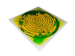 Textured Massage Liquid Sensory Tiles Set of 6 30cm - Sensory Equipment