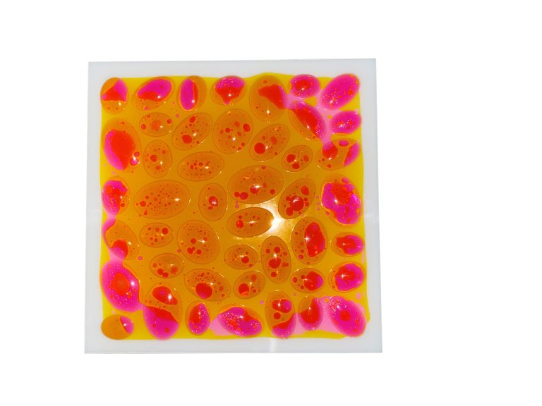 Textured Massage Liquid Sensory Tiles Set of 6 30cm - Sensory Equipment