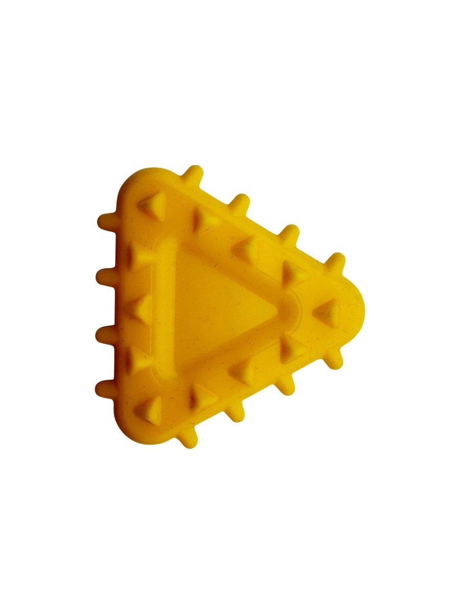 Textured Silicone Tactile Shapes – 6pk - Sensory Toys