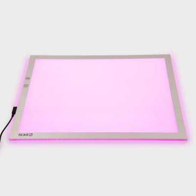 tickit® A3 Colour Changing LED Light Panel - Learning Resource