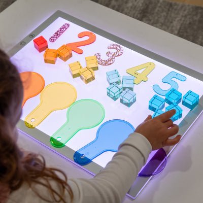 tickit® A3 Colour Changing LED Light Panel - Learning Resource
