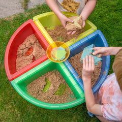 tickit® Discovery Colour Quadrant Trays & Stand -
